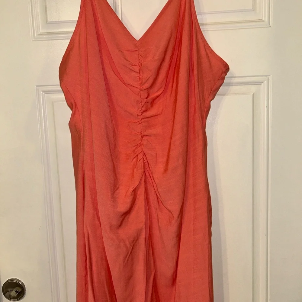 Nine West Vibrant Coral Dress - Picture 3 of 12